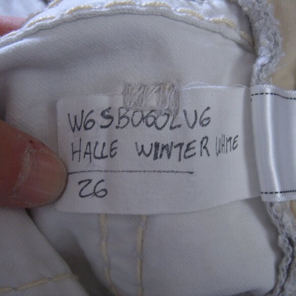 Brand New True Religion Women Super T Jeans sz 26 Made in USA Sales Sample - Picture 5 of 5